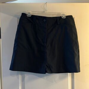 Nike Black Skorts Tailored Minimalist Design
